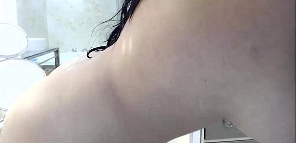  Abella Anderson Camgirl Bubble Bath, Shower and Blowjob LIVE on Camster.com